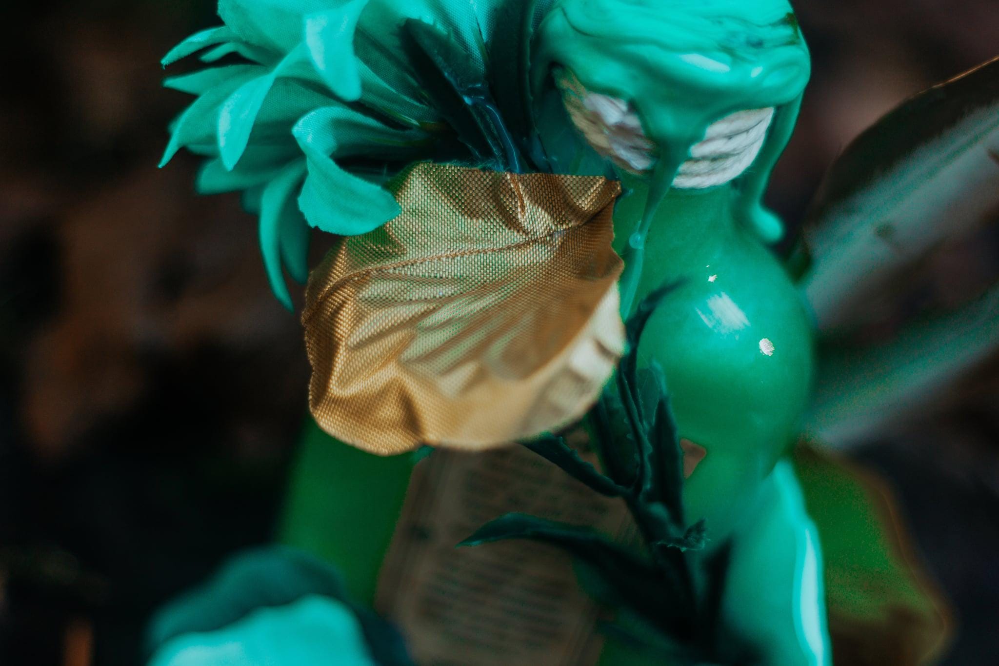 Brise de l’Adepte Céleste – Potion Magique Verte | Fiole Décorative Fantasy | Élixir d’Air & Énergie Spirituelle