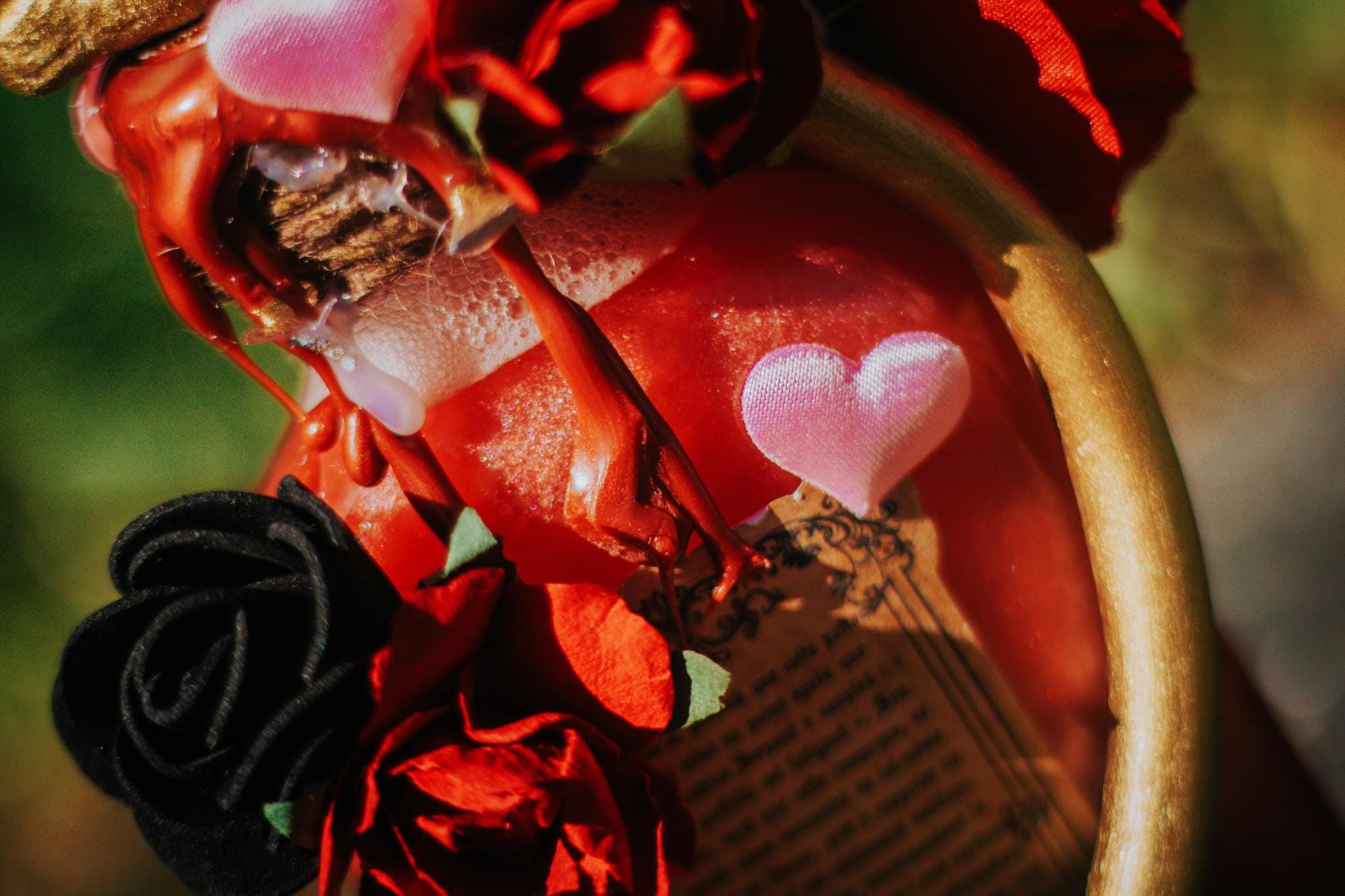 Potion d’Amour Rouge – Venin de l’Impératrice - Fiole Magique - Décoration Gothique & Fantasy - Idée Cadeau